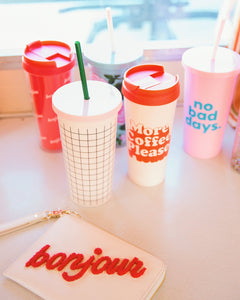 Getaway Travel Clutch - Bonjour