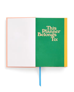Classic 17-Month Academic Planner - Say Yes